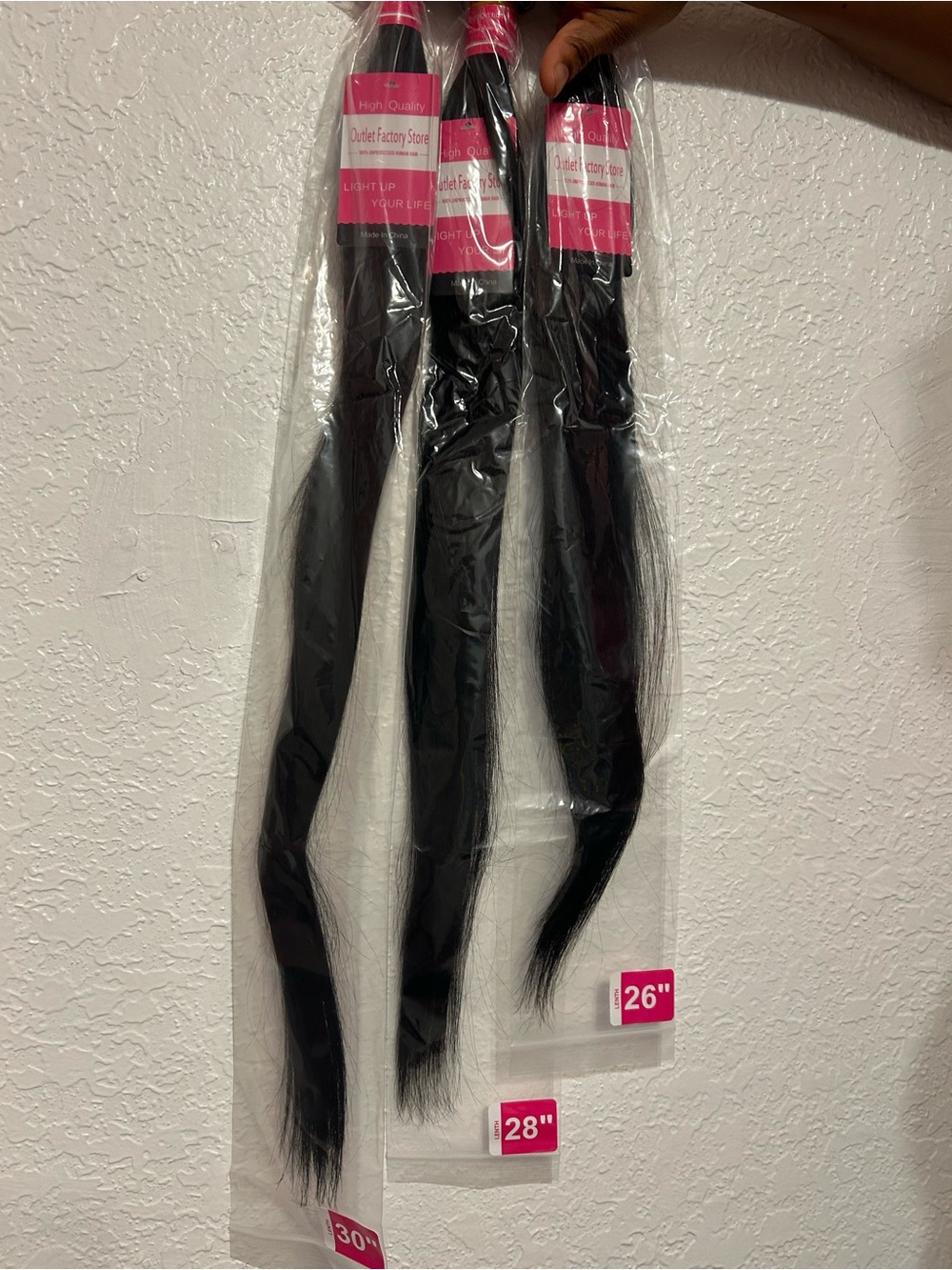 Human hair bundle